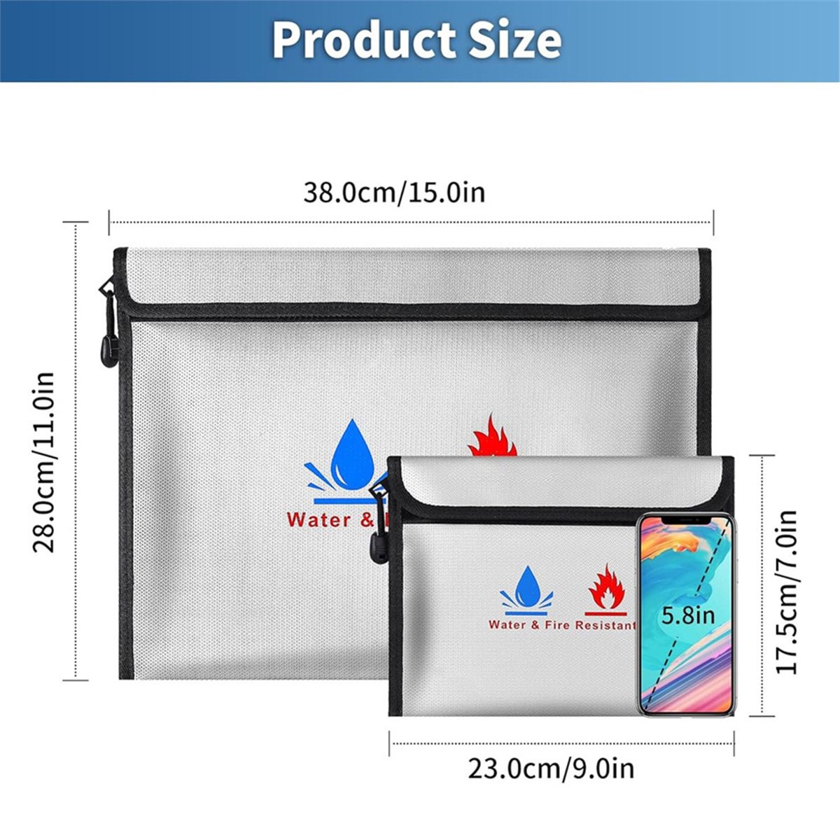BHBL Fireproof & Waterproof Do - Fire Safe Document recension och pris