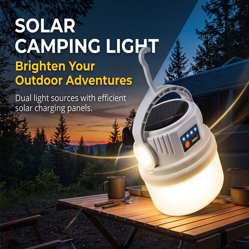 Solar Camping Light Waterproof - Power Outage Light recension och pris