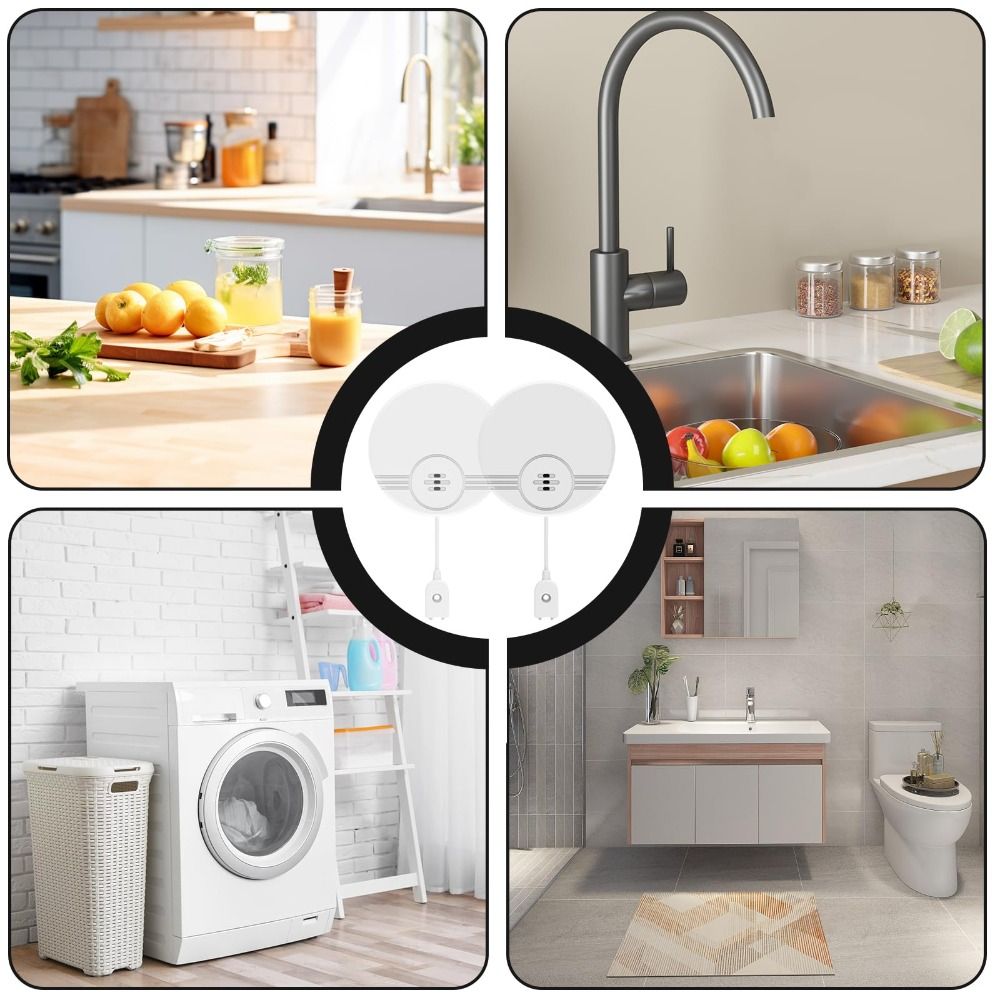 Dual Mode Sensor Water Leak Al - Water Alarm Sensor recension och pris