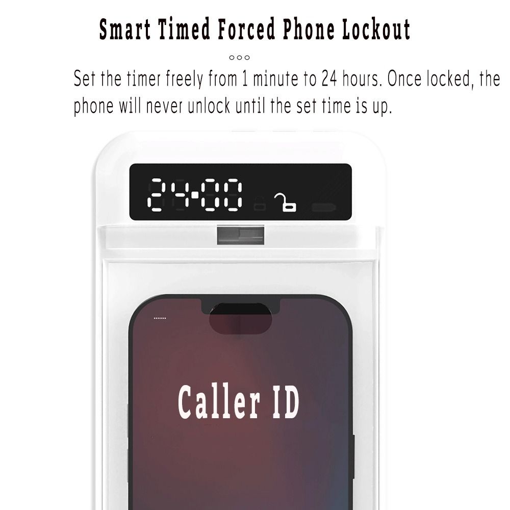 Portable Phone Lock Box with T - Medicine Cabinet Lock recension och pris